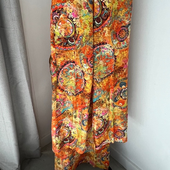 VTG 70s Liberty House by Sydney (Hawaii) Split Shirt/Dress with Long Pants Sz 6 - Picture 6 of 10